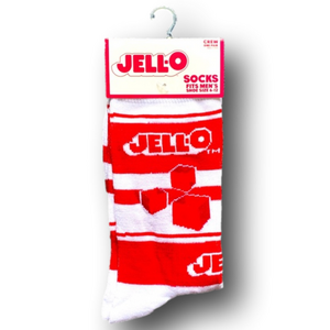 3/$20 Jello Dessert Funny Novelty Crew Socks - NWT